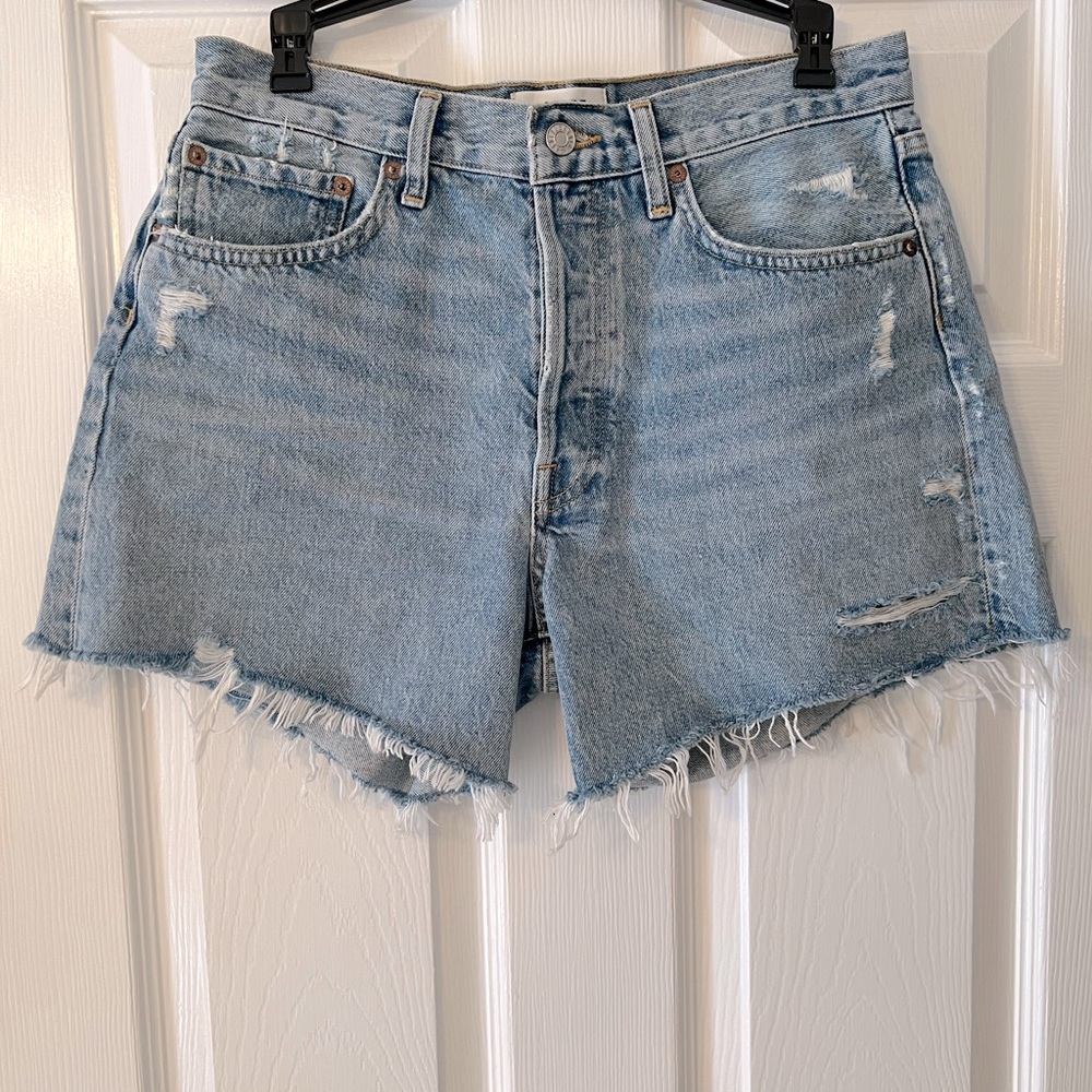 Agolde Swapmeet Long Parker Short Size 27